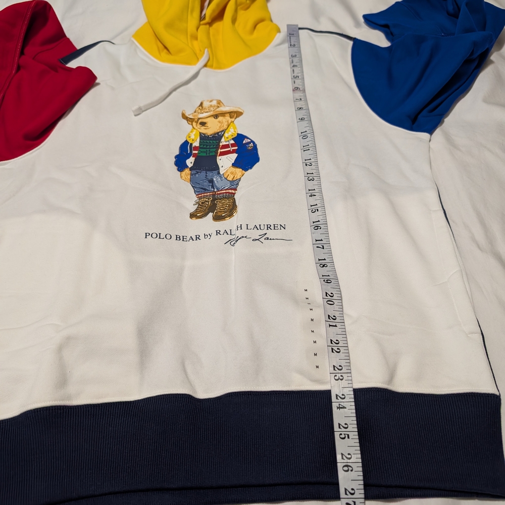 Polo by Ralph Lauren Men's Colorblock Bear Hoodie - Picture 7 of 13